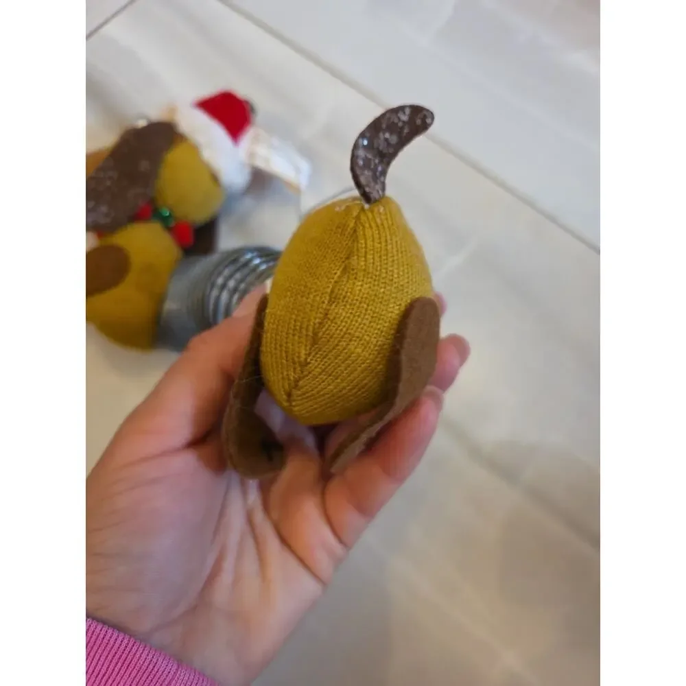 Sullivans Slinky Dog Hanging Ornament 5.5” Vintage Dillard's Christmas Decor - Picture 12 of 16